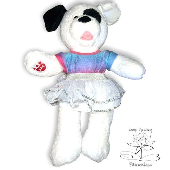 Build a Bear Cookies & Cream Pup in Shirt and Skirt - Picture 8 of 10